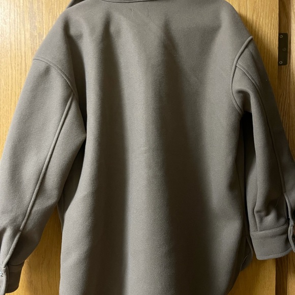 Brown Fall Shacket - Picture 3 of 5